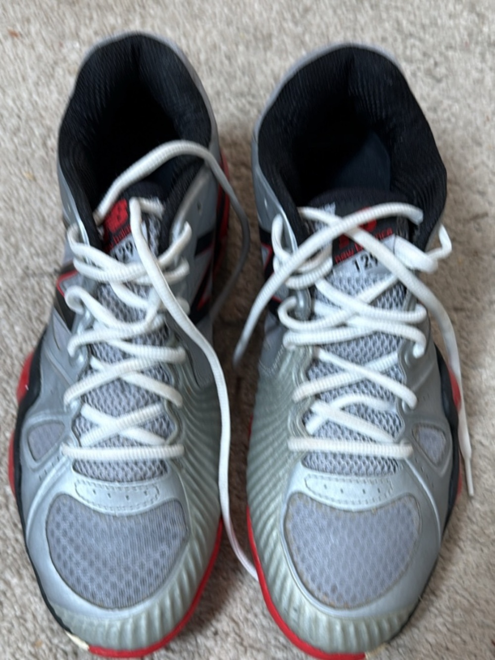 New balance, tennis shoes model 1296 size 9.5 D